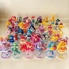 キューティーフィギュア 【プリキュアオールスターズ50体セット】 （台座付き）