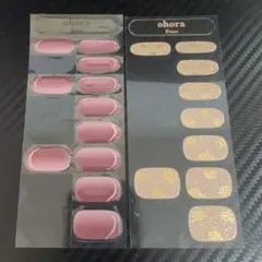 ohora ネイルシール 余り N Shine Vino ピンク ラメ