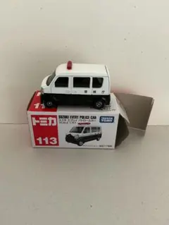 トミカ113 スズキエブリイ パトロールカー - メルカリ