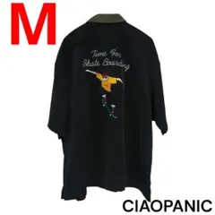 Ciaopanic　チャオパニック　ボウリングシャツ　ブラック　M　匿名配送