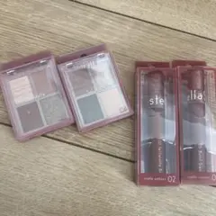 アイシャドウパレットマットリップセット