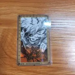 ヒロアカ　原画展　ヒロアカ展　箔押しクリアカード　爆豪勝己