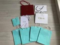 高級ブランドショップ袋9枚セット