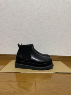 AZUL BY MOUSSY 厚底5cm 黒ブーツ L 26.5〜27cm相当