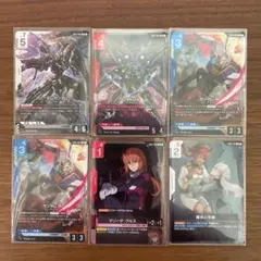 ガンダムカード　フリーダムガンダムLR、クシャトリヤLR、他おまけセット