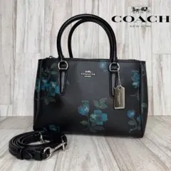 60 COACH コーチ　レザー　2WAY ハンドバッグ　ショルダーバッグ