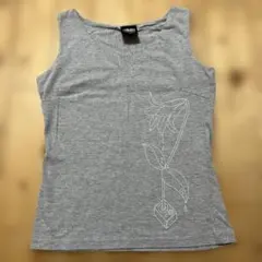 百合　タンクトップ グレー　ドラゴンアッシュ　グッズ　MOB