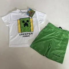 マインクラフト　Tシャツ ＆ハーフパンツ セット　110cm セットアップ