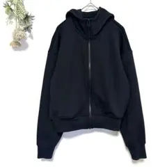 美品✨UNIQLO｜ドライスウェットフルジップパーカー｜ユニクロ｜ブラック｜M