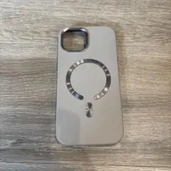 iPhone 15 マグセーフ対応 ベージュ　スリーコインズ