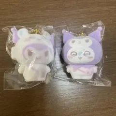 ちいかわサンリオコラボ　フロッキー　モモンガ×クロミ２種セット