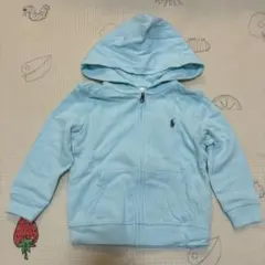 Ralph Lauren 水色 フード付きトレーナー 24M