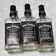 ジャックダニエル 空き瓶 3本セット
