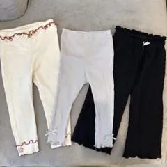 ベビー用レギンス パンツ3点セット