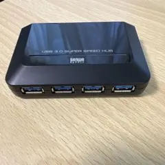 本体のみ サンワサプライ 4ポートUSB3.0ハブ USB-HGW410BKN