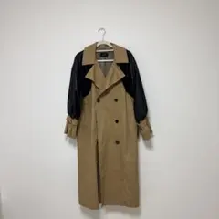 EMODA ベージュと黒のトレンチコート