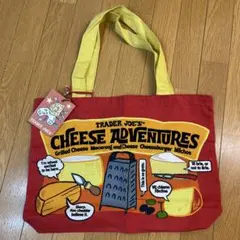 新品未使用タグ付き トレーダージョーズ エコバッグ チーズ柄