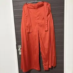 MURUA ムルーア オレンジ ワイドパンツ サイズ1(S)