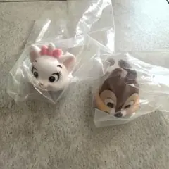ディズニーキャラクター　ファッションリング　マリー　チップ　ガチャ　新品