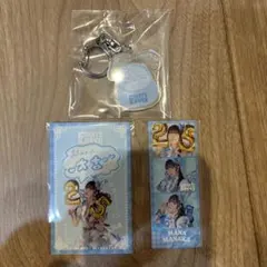 FRUITS ZIPPER真中まなだるまアクキー3CUTカードおみくじミニカード