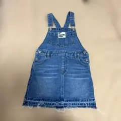 デニム ジャンパースカート サロペット　オーバーオール