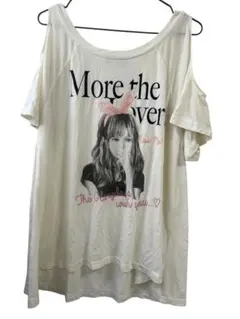 INGNI グラフィックTシャツ オフショルダー