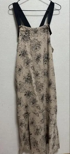 Sweet Mommy花柄キャミワンピース ベージュ