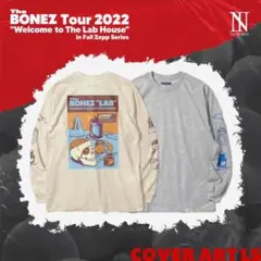 新品!!The BONEZ ロングTシャツ グレー Lサイズ ロンT LAB | Mercari