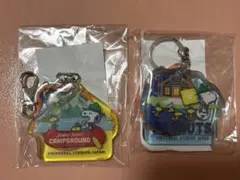 USJ スヌーピー アクリルキーホルダー 2種セット