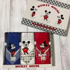 ディズニー　ミッキーマウス　ハンカチセット