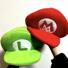 USJ ファンキャンプ マリオ ルイージ 帽子 公式　ユニバ　ニンテンドー