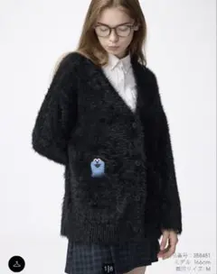 GU オーバーサイズカーディガン パペットスンスン XLサイズ