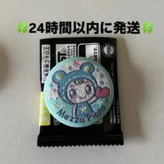 ナルミヤキャラクターズ 刺繍缶バッジビスケット メゾピアノ ブルーベリエちゃん