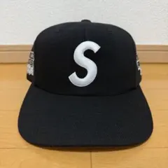帽子 Supreme World Famous S Logo 6-PanelBlack Supreme World Famous S Logo 6-Panel (SS25) - $48