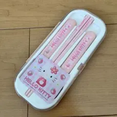 サンリオ　ハローキティー　キティー　お弁当　お箸セット　箸　スプーン　フォーク