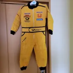 (希少)ジョーダンホンダ フィジケラ レーシングスーツレプリカ 乳児子供用