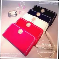 パジュール手帳型スマホケースiPhone6/xperia Z3