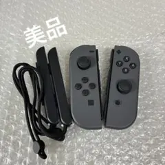 63 ジョイコン　グレー　純正品　Nintendo Switch