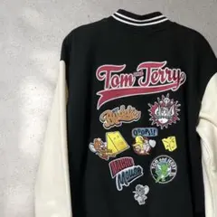 Tom&Jerry トムとジェリー　スタジャン　メンズ　Lサイズ