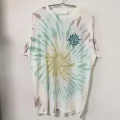 RVCA ルーカ タイダイ Tシャツ M ビッグロゴ コットン100% 半袖のサムネイル