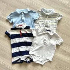 【期間限定値下げ】ラルフローレン ロンパース 70cm 80cm まとめ売り