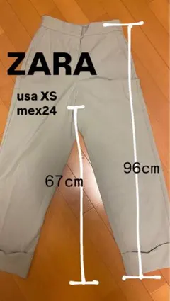 ZARA スラックス パンツ