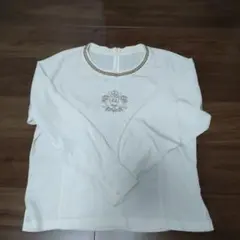 LUNA MATINO 刺繍入りホワイト長袖シャツのサムネイル