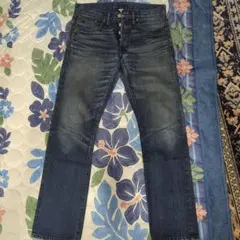 RRL ボタンフライ スリムフィットデニムパンツ 29インチ ダークインディゴのサムネイル