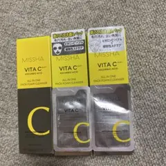 新品未開封 ミシャ ビタシー 泡マスク 洗顔 140ml×3個　おまけ付のサムネイル