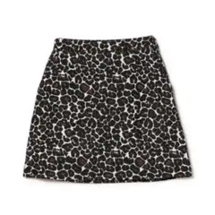 Ray BEAMS レオパード柄 ミニスカート