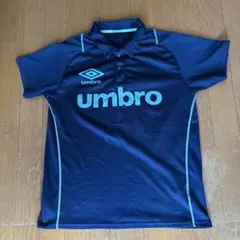 Umbro ポロシャツ ネイビー 半袖 スポーツウェア　Mのサムネイル