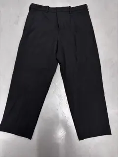 ユニクロ　ストレッチパンツ　ブラック　Mのサムネイル