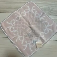 JILL STUART ピンク タオルハンカチ
