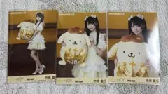 ≒JOY ニアジョイ アイドル 市原愛弓 ポムポムプリン 生写真 3種コンプ